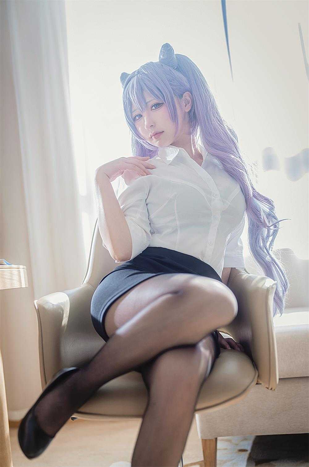 [樱梨梨eririchyan] 刻晴秘书 [23P/165M](1